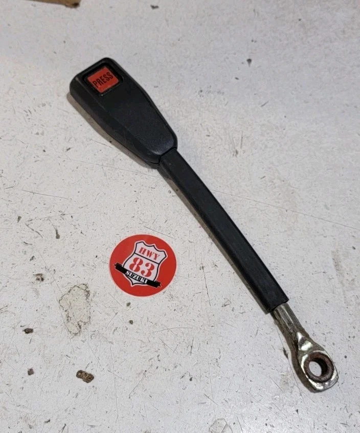 Cinturón de seguridad con hebilla para pasajero delantero Suzuki Samurai 1986-95 OEM JAPÓN  Foto 1 de 1