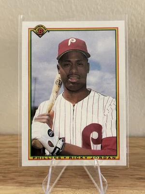 1990 Bowman - #156 Ricky Jordan - Image 1 of 2