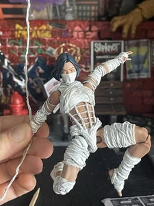 Custom marvel legends Silk Spider web Suit READ - Picture 1 of 7