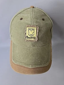 Walt Disney World Parks Hat Metal Emblem Olive Tan Mickey Baseball Cap Adult - Picture 1 of 7