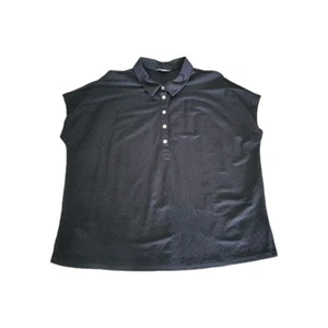 COMMA, Shirt, Poloshirt, Schwarz, Gr. 42 - Bild 1 von 6