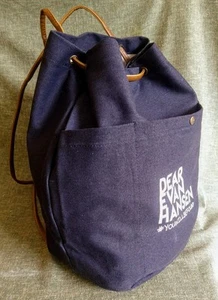 CARO EVAN HANSEN Ti Troverai BLU Zaino Cinch BORSA NUOVO! VIP Show SWAG - Foto 1 di 5