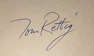 Tommy Rettig - Signed Autograph 3X5 Index Card.  Child Actor -TV Lassie.  COA - Picture 1 of 3