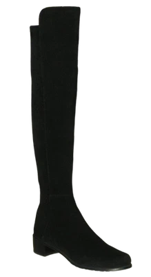 Stuart Weitzman RESERVE BOLD Over The Knee BOOT Stretch Suede Women 9 MP$950 NWB - Image 1 of 4