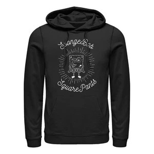 SpongeBob Schwammkopf Kapuzenpullover Herren SpongeBob Outline schwarz - Bild 1 von 1