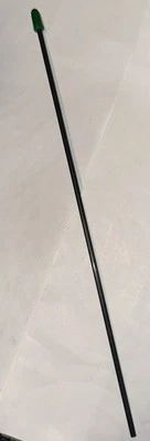 Antenna Stiff Metal Green Rubber Tip New Vintage RC Car - Image 1 of 3