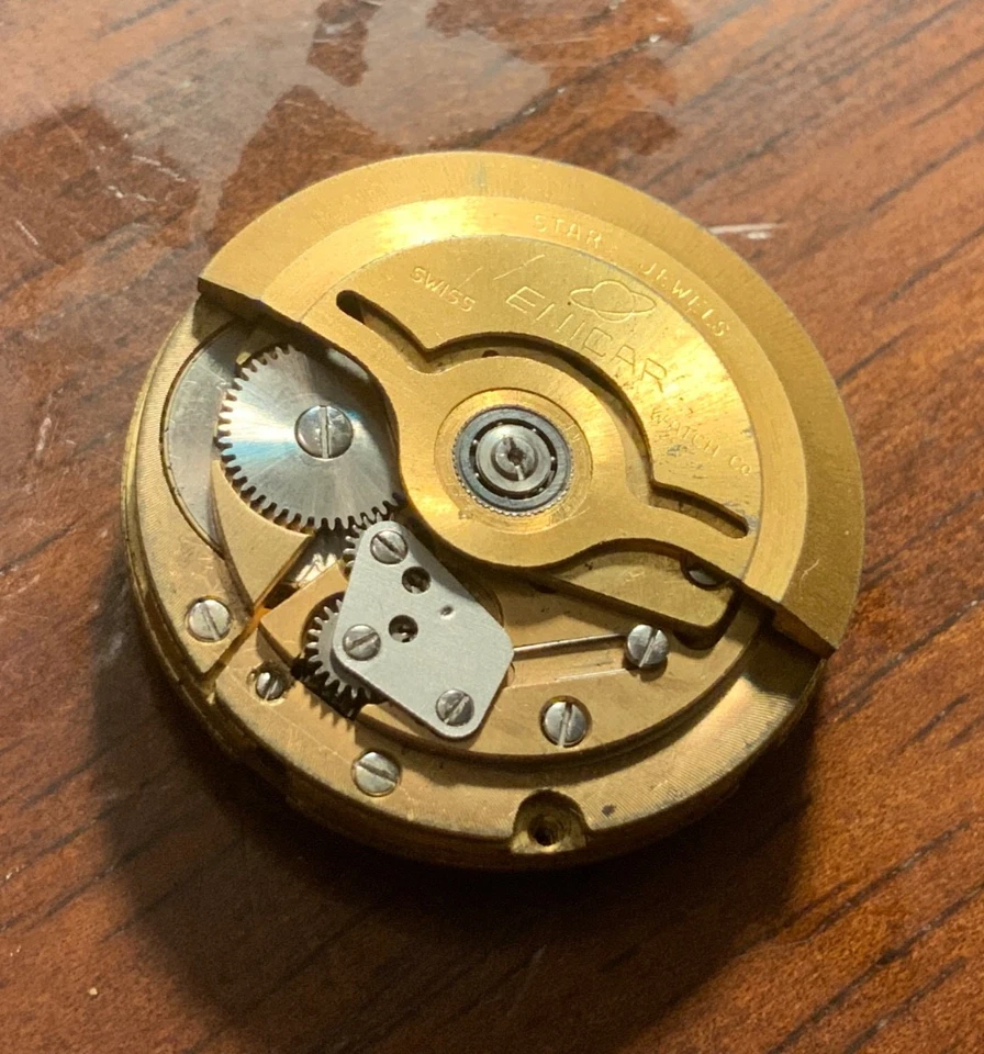 Movimiento Enicar Sherpa Star AR 1145 con esfera, FUNCIONA, VIENTOS, JUEGOS -LEER Foto 1 de 1