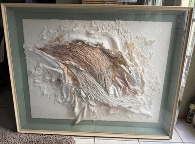 Starlie Sokol Hohne Untitled Floral Mixed Media Artwork 40 X 30 - Image 1 of 3