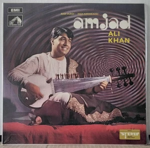 HMV EASD.1348 AMJAD ALI KHAN RAGA DURGA INDIA great condition LP - Picture 1 of 3