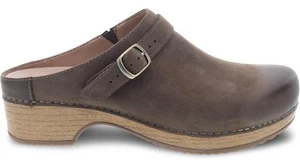 Dansko Berry Mushroom Burnished Nubuck Leather Clog - Picture 1 of 10