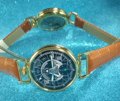 MOLNIYA Vintage USSR Masonic Excellent Watch Mechanical Serviced Mason Style - Photo 1/4