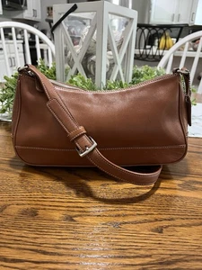 Coach 7787 Hampton borsa a tracolla donna pelle sella borsetta polso vintage - Foto 1 di 11