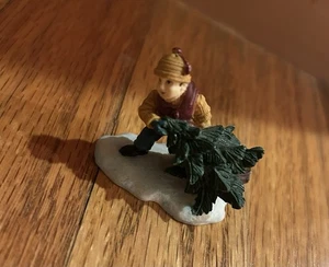 LEMAX JUNGE MIT BAUM FIGUR - Bild 1 von 4