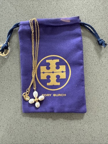 Collana Tory Burch chiodi di garofano oro pera