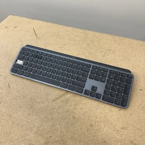 Logitech MX Keys YR0073 Wireless Keyboard Bluetooth PC MAC - Gray - Picture 1 of 8