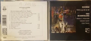 Dvorak Trios Avec Piano Op 65 & 90 CD Harmonia Mundi Barcelona Claret Attenelle - Picture 1 of 1