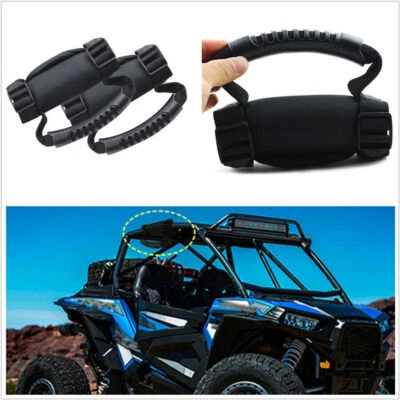 2 peças alça de garra ATV montagem ajustável porta lateral alça superior para Yamaha Honda - Imagem 1 de 4