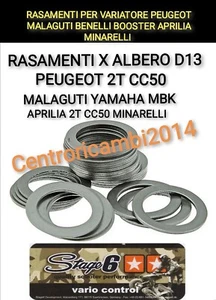 RASAMENTI PER VARIATORE PEUGEOT MALAGUTI BENELLI BOOSTER APRILIA MINARELLI  - Foto 1 di 1