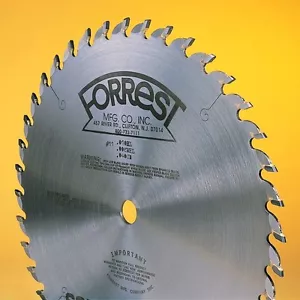 Forrest CP10408125, 10" Solid Surface Hobel Sägeblatt, 40T, 5/8" Bohrung 1/8" Kerf - Bild 1 von 2