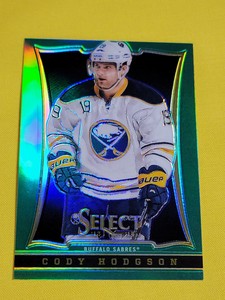 2013-14 Panini Select Cody Hodgson 05/25 Green Prizm SSP Parallel #111