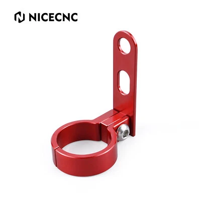 CNC Billet Front Brake Line Cable Clamp Guide For Honda XR650L XR 650L 1993-2025 - Imagen 1 de 4