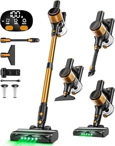 Cordless Vacuum Cleaner, 350W/30Kpa 8 in 1 Powerful Stick Vacuum, with Anti-Tang - Picture 1 of 9