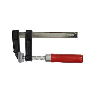 Schraubzwinge Einhand Leim Klemm Zwinge Holzgriff 50mm Länge 100 150 200 300mm - Bild 1 von 3