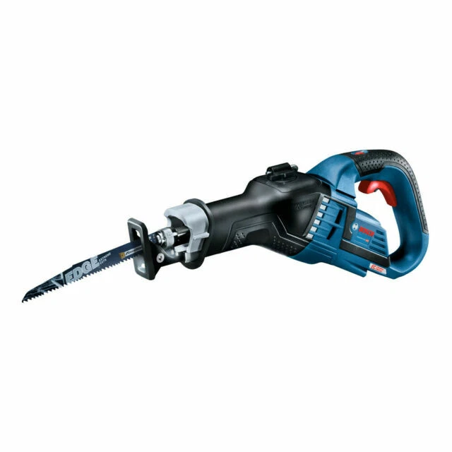Bosch GSA18V-125N 18V Multi-Grip Reciprocating Saw Bare Tool - Black/Blue