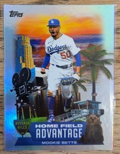 Mookie Betts 2022 Topps Home Field Advantage #HA-8 SP Dodgers - Great Condition!