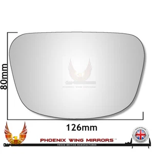 Triumph Early TR5 / TR6 / TR250 Wingard Convex Wing Mirror Glass For 894295 Head - Picture 1 of 3