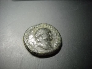 VESPASIAN 74AD Rome FELICITAS Luck Goddess Authentic Ancient Roman Coin - Picture 1 of 2