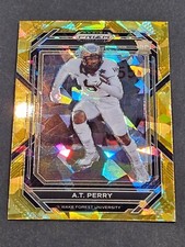2023 Prizm Draft Picks Gold Cracked Ice Rookies and Stars (Pick Your Card)
