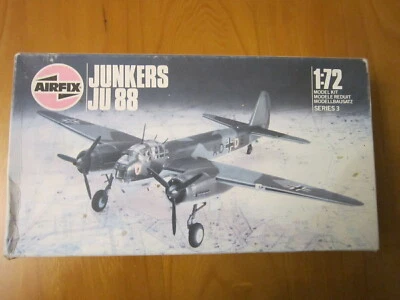 MAQUETTE 1/72 VINTAGE 1986 AIRFIX JUNKER JU 88  WWII  LUFTWAFFE - Photo 1/2