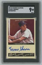 2009 Upper Deck Goodwin Champions Bill Skowron Auto SGC 9 Yankees #A-BS C07
