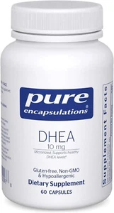 Pure Encapsulations DHEA 10 Mg - Adrenal Supplement for Immune Support, 60 Caps - Picture 1 of 7