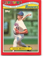 1990 Topps Toys R Us Rookies #6 Kevin Brown NM-MT Rangers  ID:270609