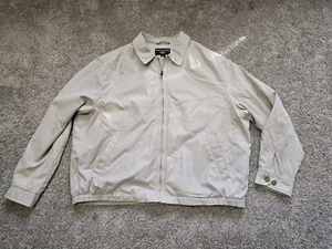 Men's DOCKERS Stain Defender Zip-up Water Resistant Jacket Style XXL - Picture 1 of 10