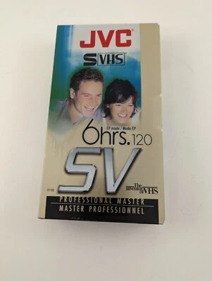 Cintas VHS JVC ST-120 SVDU selladas nuevas - 6 horas cada una Foto 1 de 4