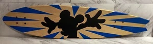 Disney ETHAN ALLEN Mickey Longboard-Surfboard Wall Hanging-2016. - Picture 1 of 15