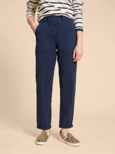 White Stuff Women's Twister Chino Trouser - Picture 1 of 29