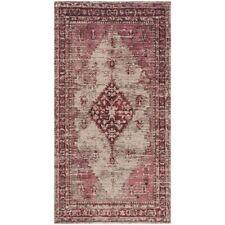 SAFAVIEH Classic Vintage Collection 4' ' Fuchsia CLV113R Oriental Medallio...