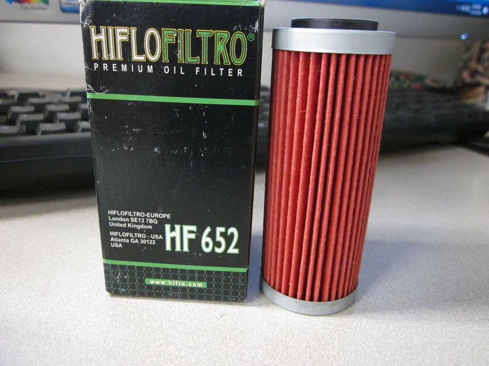 Filtro de aceite Hi-Flo HF652 cantidad 1 Husaberg FE350 Husqvarna FE250 FC450 KTM 530 NUEVO DE STOCK Foto 1 de 1