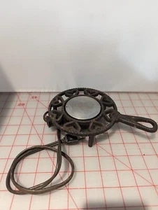 Vintage Williamsburg Elektrischer Speisenwärmer Gusseisen Herzen mit Kabel - Bild 1 von 3