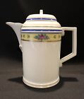 Hochst Hand Painted Porcelain Floral Coffee Pot/Teapot New