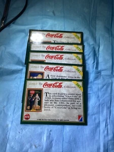 Coca-Cola Collection Series 4  356 377 381 383 386 Collect-a-Card 1995 - Picture 1 of 2