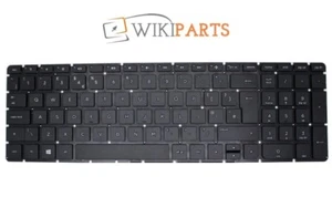HP 15-AC610UR Laptop Genuine QWERTY Black UK Layout Non-Backlit Keyboard - Picture 1 of 2
