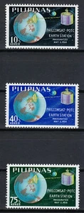Philippines 1965 MNH Mi 850-852 Sc 990-992 Earth and Transmission / Space ** - Picture 1 of 1