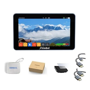 SHIMBOL M5 5,5" 1200Nits 3D LUT 4K HDMI Touchscreen On-Camera Field Monitor - Picture 1 of 11