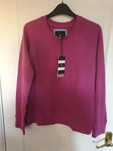Crew Clothing Company Womens Pigment Dyed Sweatshirt Clover Size 10 - Picture 1 of 6