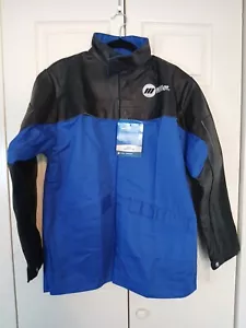 Miller 231081 Combo Leather and Indura Welding Jacket Size Medium NWT In Package - Picture 1 of 9